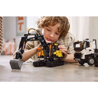 5. LEGO Technic 42175 Volvo FMX Truck and EC230 Electric Excavator
