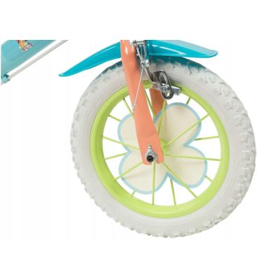 11. TOIMSA Bluey 12" Children's Bicycle Blue and Lime