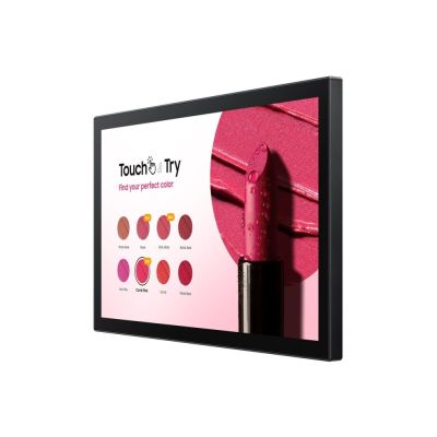 10. Samsung QB13C-T Flat Panel Digital Signage 33 cm (13") LCD Wi-Fi 500 cd/m2 Full HD Black Touchscreen Tizen 7.0 16/7