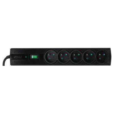 2. Ever Classic surge protector strip 3.0m (5 x UTE; 10 A; black) (T/LZ09-CLA030/0000)