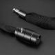 4. Rockbros 3230002001 bicycle lock with combination and key - black