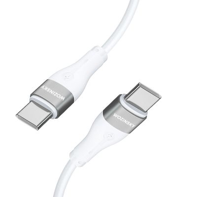 3. Wozinsky WSTCC2 USB-C / USB-C PD 65W cable 2 m - white