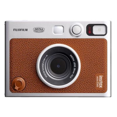 10. Fujifilm Instax Mini Evo 1/5" Instant Camera 2560x1920px CMOS Brown