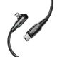 5. Tech-Protect UltraBoost L Cable Lightning (angled) / USB-C (straight) PD 20W 3A 1m - gray