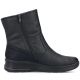 10. Rieker L7760-00 women's waterproof black ankle boots