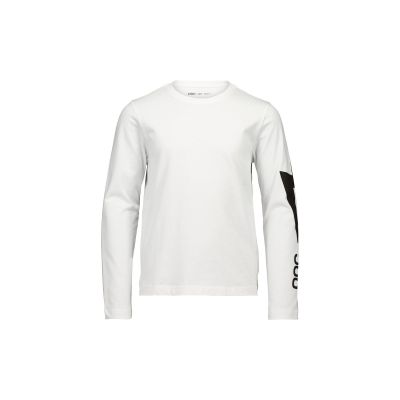 POC L/S Tee Jr white