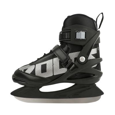5. Roces ICY 5 Men’s Ice Skates, Black-Silver 450736 001