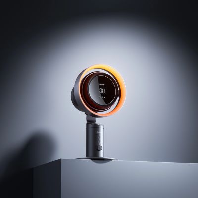 13. Jisulife Table Fan Pro3 10000mAh Desktop Turbine Fan with Filter - Dark Gray