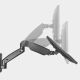 2. MACLEAN MONITOR WALL MOUNT 17-32'', 9KG MAX, MECHANICAL SPRING MC-979
