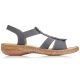 2. Comfortable women's slip-on sandals with elastic straps Rieker 62850-14