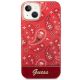 3. Guess GUHCP14MHGBNHR iPhone 14 Plus 6.7" red/red hardcase Bandana Paisley