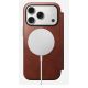 3. NOMAD Modern Leather Folio - MagSafe compatible leather case for iPhone 17 Pro, Horween leather (Old Dublin)