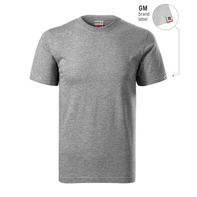 2. Base unisex T-shirt (dark gray melange (brand label))