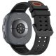2. Tech-Protect Silicone Air Strap for Samsung Galaxy Watch 40/44/46 mm - Black