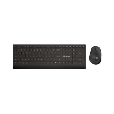 14. NATEC 2-in-1 KEYBOARD MOUSE STINGRAY 2 US WIRELESS SET