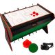13. 3-in-1 ROTARY GAME TABLE BILLIARDS TABLE FOOTBALL AIR HOOK-UP 121x84.5x85.3CM BLACK