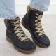 7. Women's navy blue ankle boots Rieker 73343-15