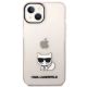 3. Karl Lagerfeld Transparent Choupette Body Case for iPhone 14 Plus / 15 Plus 6.7" - Pink