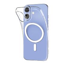 Puro 0.3 MAG Ultra-Slim TPU Case Compatible with MagSafe for iPhone 17 - Transparent