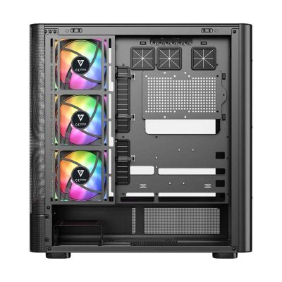 4. MODECOM VOLCANO AQ 400 ARGB MIDI BLACK CASE