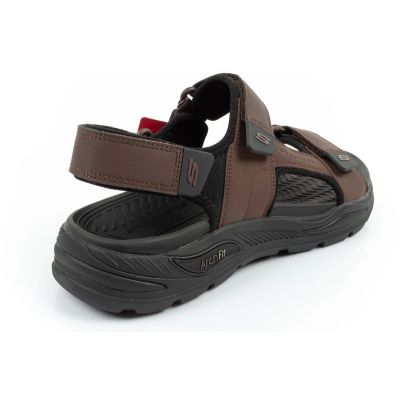 4. Skechers Arch Fit Men's Sandals with Velcro for Summer
