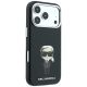 5. Karl Lagerfeld Smooth Ikonik Sketch MagSafe Case for iPhone 18 Pro / 17 Pro - Black