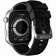 9. GRAVITY GT28-9 Women's Smartwatch Strap + Bracelet Black Silver