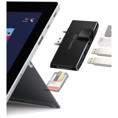 2. Terratec CONNECT Pro2 Wired USB 3.2 Gen 1 (3.1 Gen 1) Type-A Black