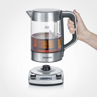 4. Severin WK 3422 electric kettle 1.7 l 3000 W Stainless steel