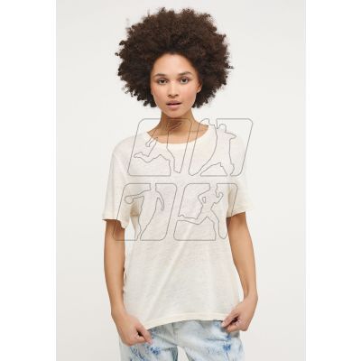 7. Mustang Alina C Linen T-shirt W 1013788 2045