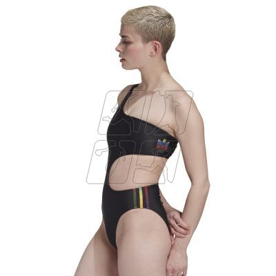 8. Adidas Originals Adicolor 3D Trefoil Swimsuit W GD3972 swimsuit