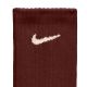 4. Nike Everyday Cushioned Crew Socks, 3 Pairs, Brown, Beige, Pink, SX7664 915