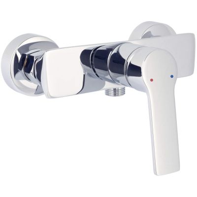 Wall-mounted shower faucet