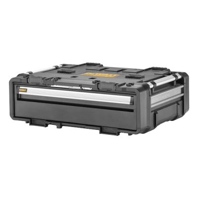 2. DeWALT DWST08510-1 Tool Box Aluminum, Plastic Black, Stainless Steel, Yellow