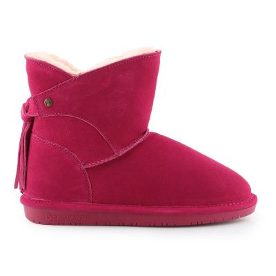 6. BearPaw Mia 2062Y-671 Pom Berry shoes