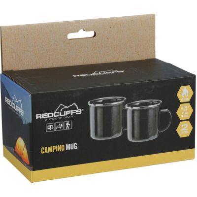 6. REDCLIFFS ALUMINUM TRAVEL MUG 2 PCS