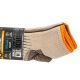 3. Skechers 3pk Mens Work Qtr Socks S115423-SAND Beige 41-46