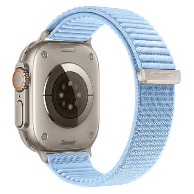 2. Tech-Protect NylonLoop Band for Apple Watch 40 / 41 / 42 mm – Light Blue