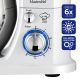 25. ELDOM WRK1300 DULCE PLANETARY ROBOT, 1300W, 5L, TRY ATTACHMENTS FOR WHIPPING, MIXING, KNEADING, REMOVABLE METAL BOWL