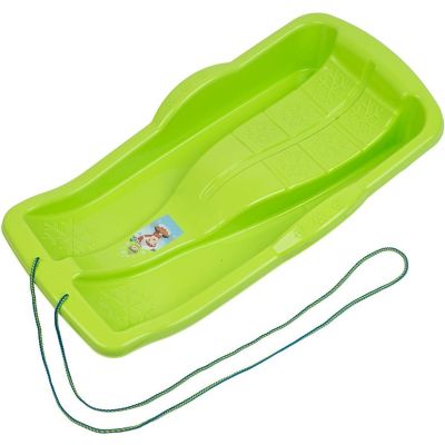 2. GREEN PLASTIC SLED 1064840