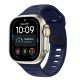 Tech-Protect Silicone Line Strap for Apple Watch 44 / 45 / 46 / 49 mm - Navy Blue