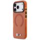 2. BMW M IML Shockproof Metal Logos MagSafe Case for iPhone 17 Pro Max - Pro Orange