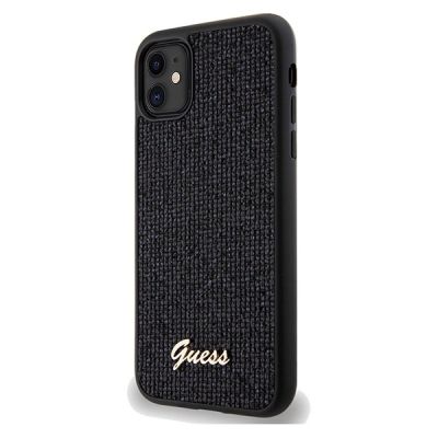 2. Guess Disco Metal Script case for iPhone 11 / Xr - black