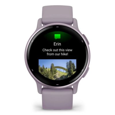 10. Garmin Vivoactive 5 42mm Purple Watch