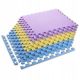 6. One Fitness MP10 Multipack Puzzle Mat Yellow-Blue-Purple