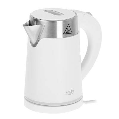 4. Electric kettle ADLER AD 1372w white