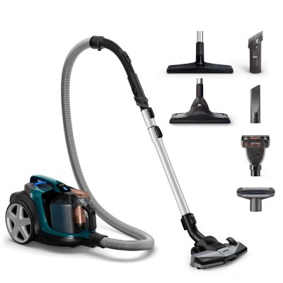 45. Philips FC9744/09 vacuum cleaner (650W; green)