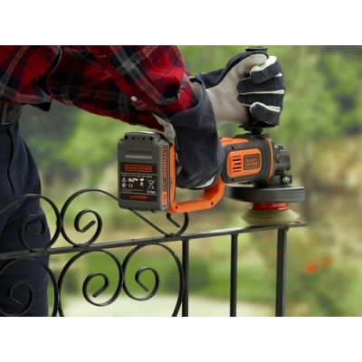 11. 18V BDBCG720N BLACK+DECKER Cordless Angle Grinder