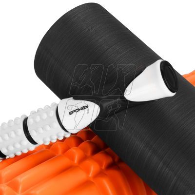 7. Orange fitness roller set Spokey MIXROLL 929930