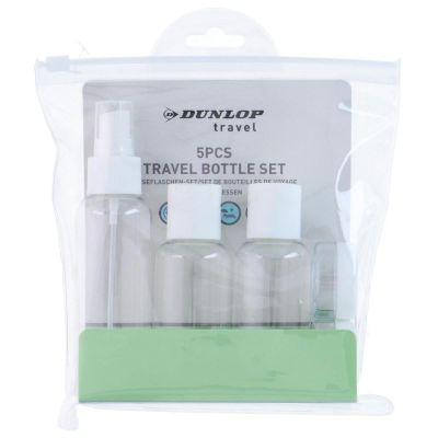 5. DUNLOP TRAVEL BOTTLES FOR AIRPLANE 5 PCS